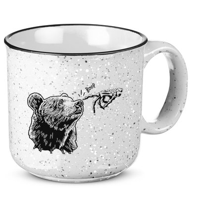 Boop Bear Black Grizzly Bears Cool Park 15oz Campfire Ceramic Mug