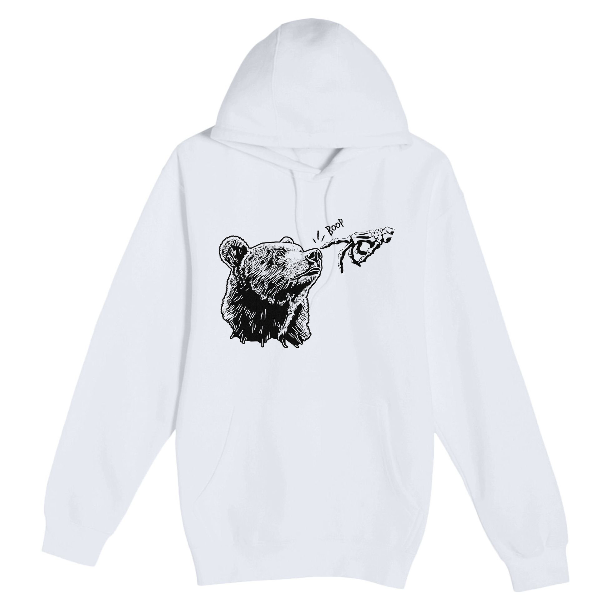 Boop Bear Black Grizzly Bears Cool Park Premium Pullover Hoodie