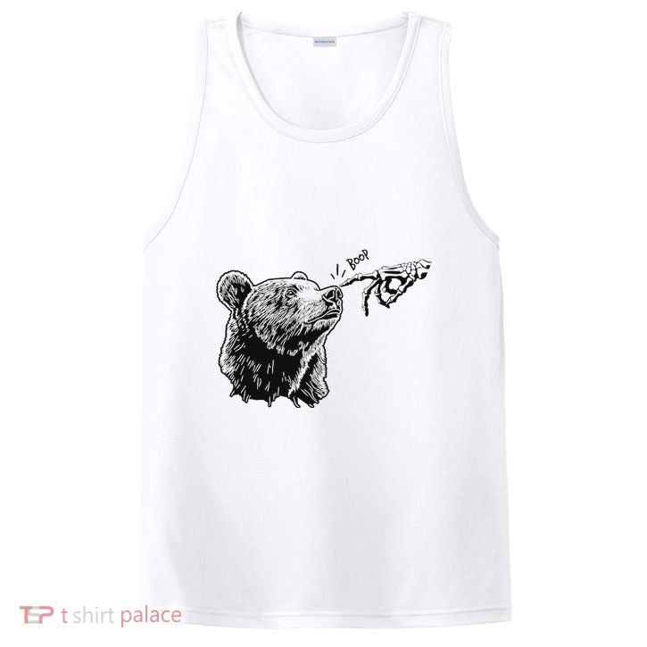 Boop Bear Black Grizzly Bears Cool Park PosiCharge Competitor Tank