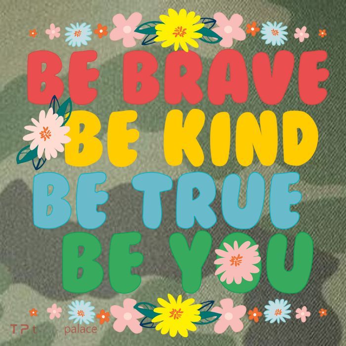 Be Brave Be Kind Be True Be You Legacy Tie Dye Trucker Hat