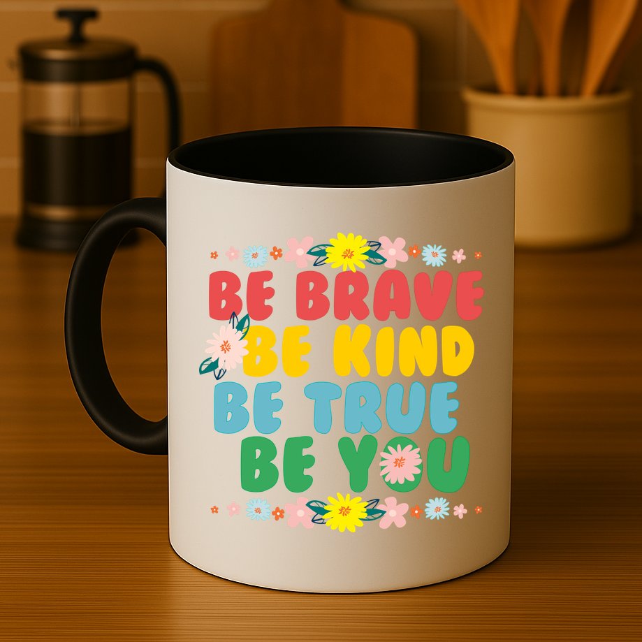 Be Brave Be Kind Be True Be You Mug