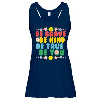 Be Brave Be Kind Be True Be You Ladies Essential Flowy Tank