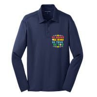 Be Brave Be Kind Be True Be You Silk Touch Performance Long Sleeve Polo