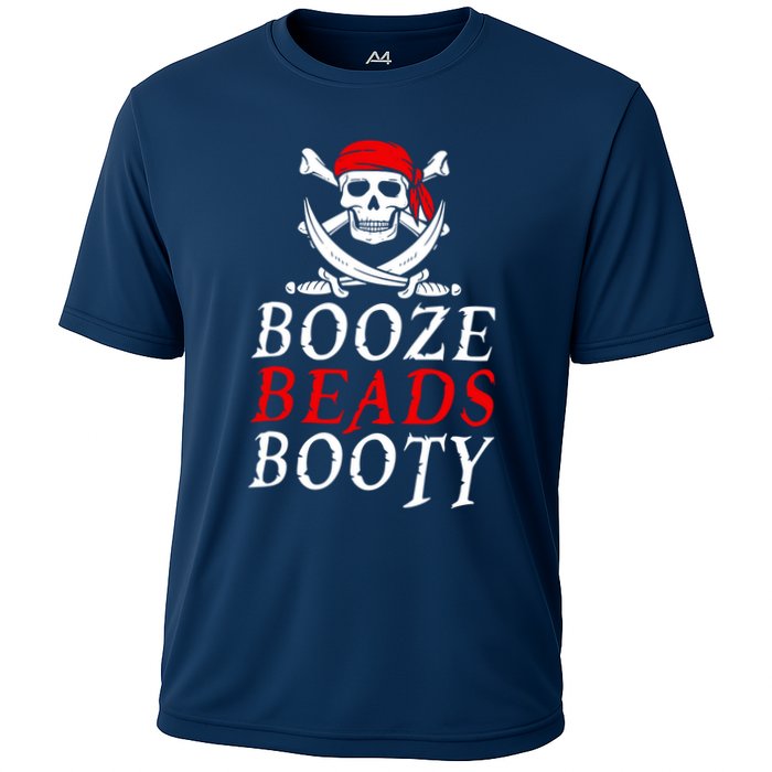 Booze Beads Booty Performance Shirt