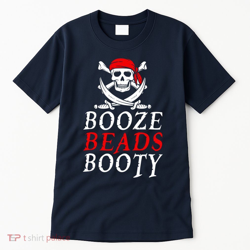 Booze Beads Booty Tall T-Shirt