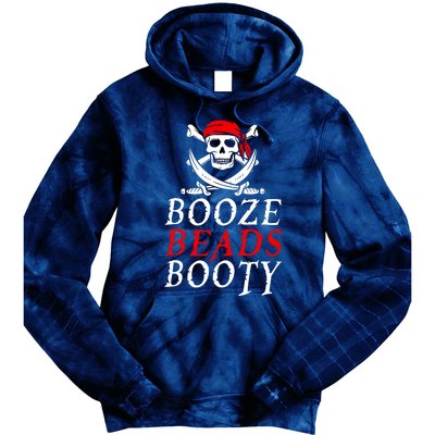 Booze Beads Booty Tie Dye Hoodie