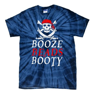 Booze Beads Booty Tie-Dye T-Shirt