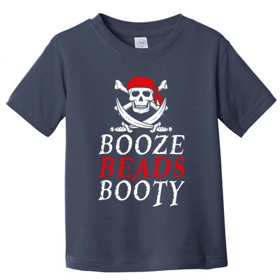Booze Beads Booty Toddler T-Shirt