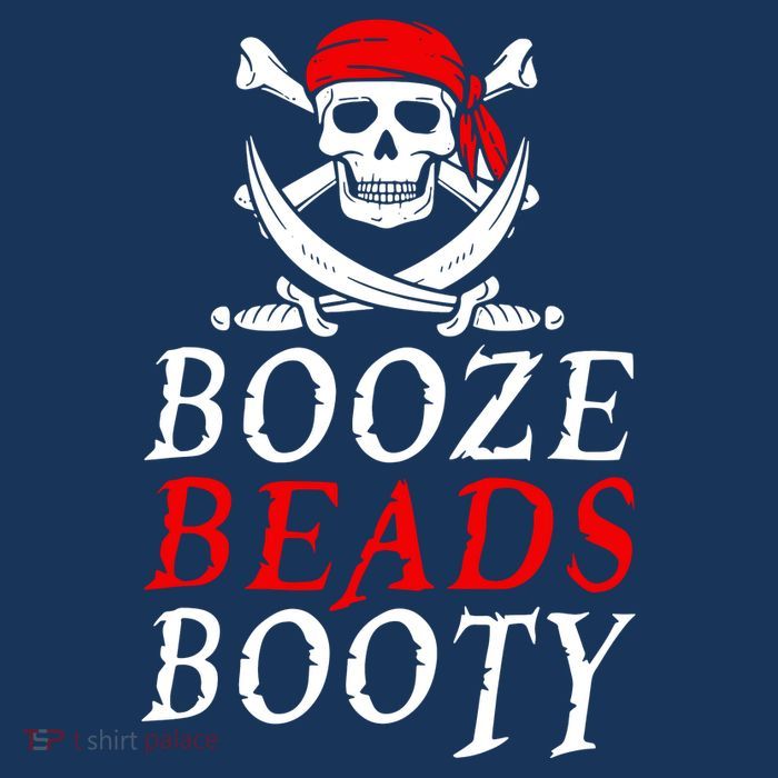 Booze Beads Booty Toddler T-Shirt