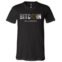 Bitcoin Billionaire V-Neck T-Shirt