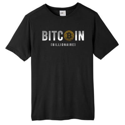 Bitcoin Billionaire Tall Fusion ChromaSoft Performance T-Shirt