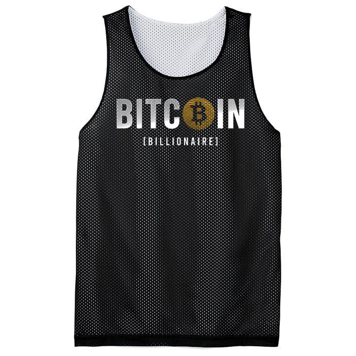 Bitcoin Billionaire Mesh Reversible Basketball Jersey Tank