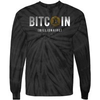 Bitcoin Billionaire Tie-Dye Long Sleeve Shirt