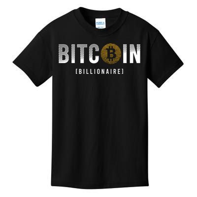 Bitcoin Billionaire Kids T-Shirt