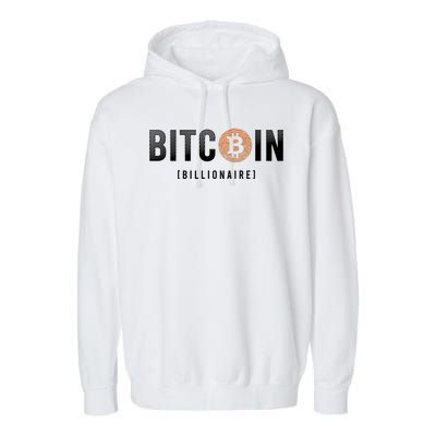 Bitcoin Billionaire Garment-Dyed Fleece Hoodie