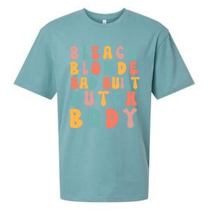 Bleach Blonde Bad Built Great Gift Sueded Cloud Jersey T-Shirt