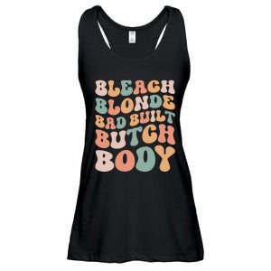 Bleach Blonde Bad Built Butch Body Ladies Essential Flowy Tank