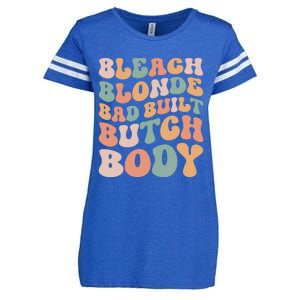 Bleach Blonde Bad Built Butch Body Enza Ladies Jersey Football T-Shirt