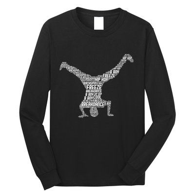 Breakdance Breakdancer Breakdancing Long Sleeve Shirt