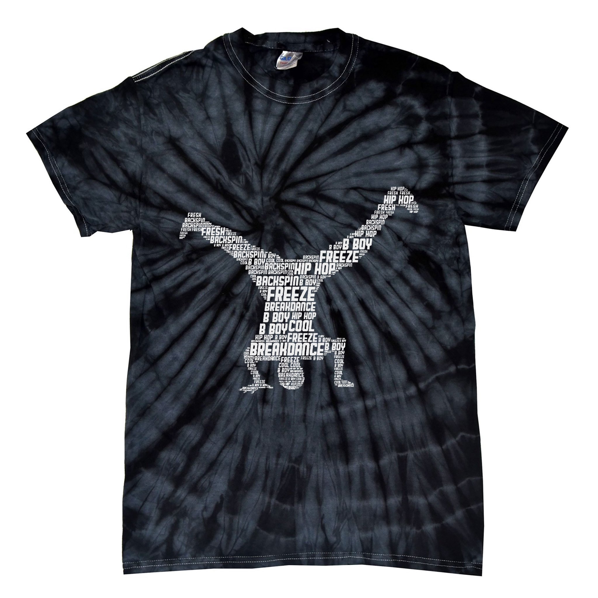 Breakdance Breakdancer Breakdancing Tie-Dye T-Shirt