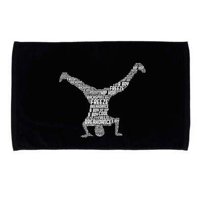Breakdance Breakdancer Breakdancing Microfiber Hand Towel