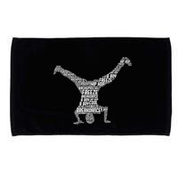 Breakdance Breakdancer Breakdancing Microfiber Hand Towel