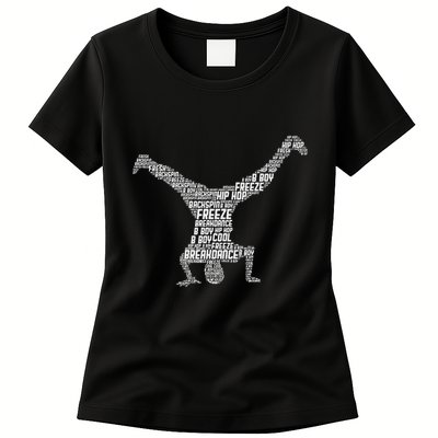 Breakdance Breakdancer Breakdancing Womens T-Shirt