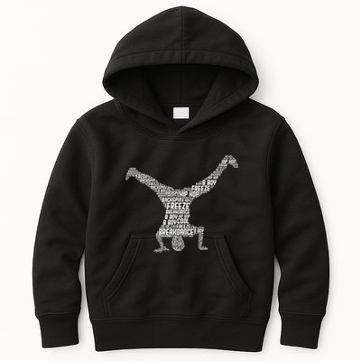 Breakdance Breakdancer Breakdancing Kids Hoodie