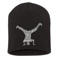 Breakdance Breakdancer Breakdancing Short Acrylic Beanie