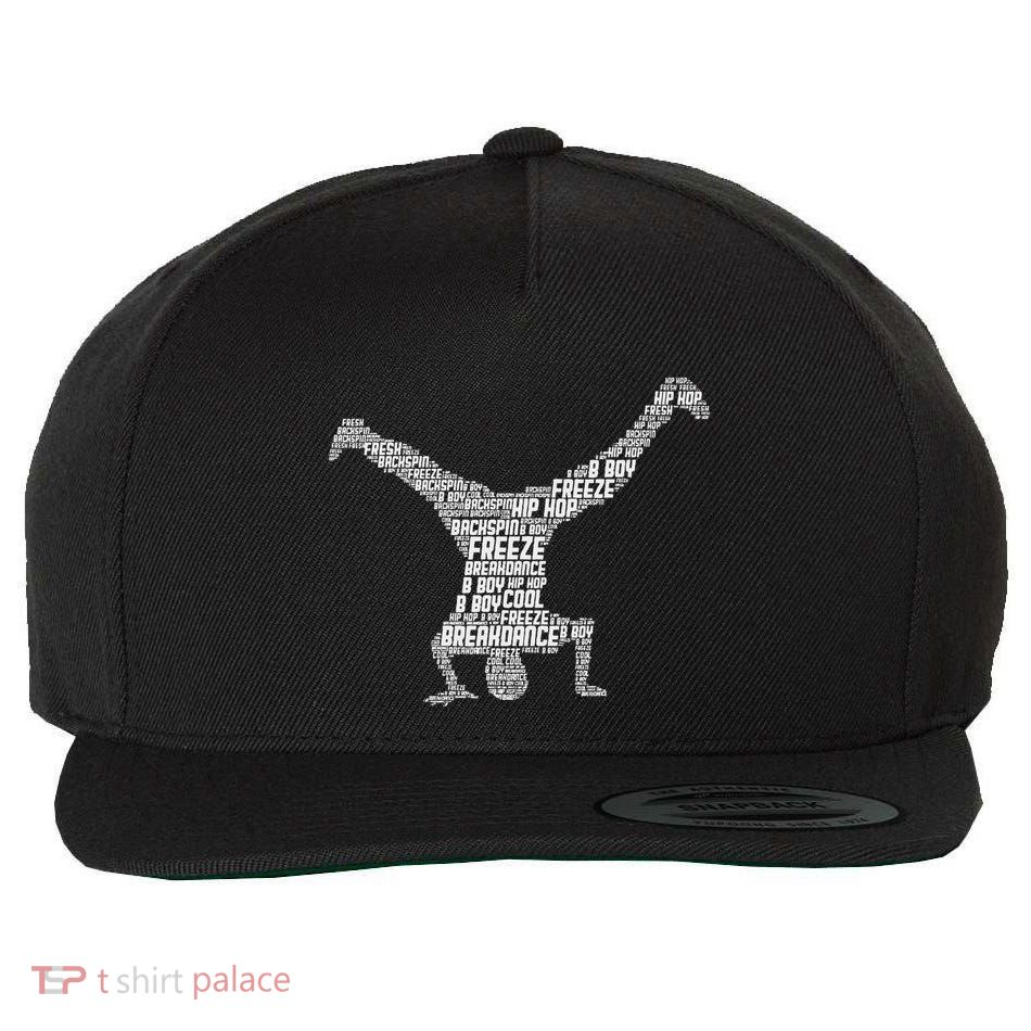 Breakdance Breakdancer Breakdancing Wool Snapback Cap