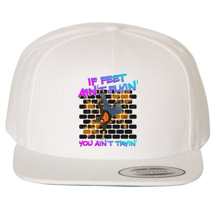 Breakdancing B Boy Hi Phop Dance Break Dancers Breakdance Wool Snapback Cap