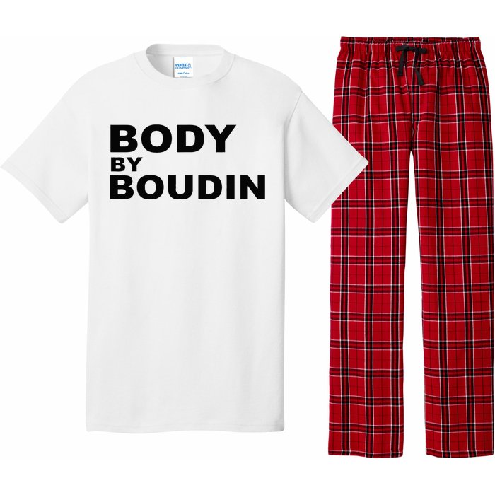 Body By Boudin  Louisiana Cajun Food Souvenir Pajama Set