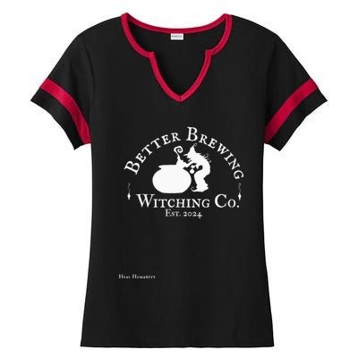 Better Brewing Ladies Halftime Notch Neck Tee