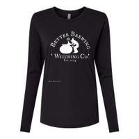 Better Brewing Womens Cotton Relaxed Long Sleeve T-Shirt