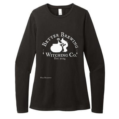 Better Brewing Womens CVC Long Sleeve Shirt