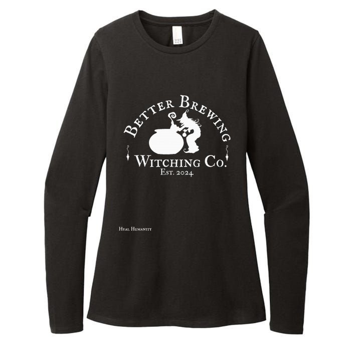 Better Brewing Womens CVC Long Sleeve Shirt