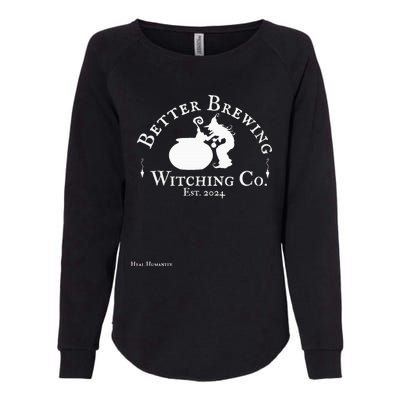 Better Brewing Womens California Wash Sweatshirt