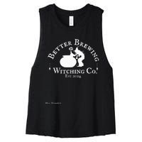 Better Brewing Women's Racerback Cropped Tank