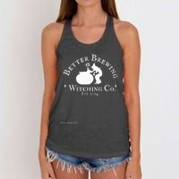 Better Brewing Women's Knotted Racerback Tank