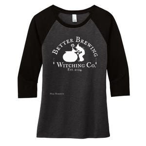 Better Brewing Women's Tri-Blend 3/4-Sleeve Raglan Shirt