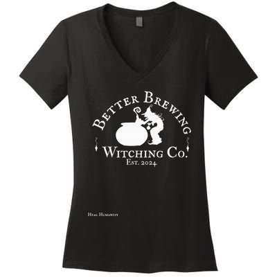 Better Brewing Women's V-Neck T-Shirt