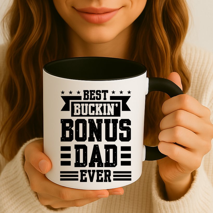 Best Buckin Bonus Dad Ever Bonus Dad Gift Mug