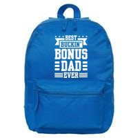 Best Buckin Bonus Dad Ever Bonus Dad Gift 16 in Basic Backpack