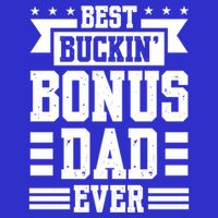 Best Buckin Bonus Dad Ever Bonus Dad Gift Zip Tote Bag