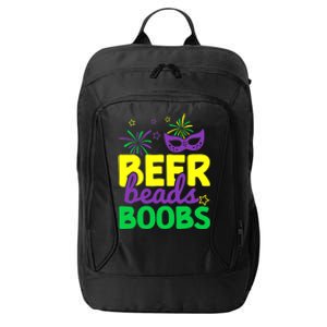 Beers Beads Boobs Mardi Gras Carnival Masquerade Masks City Backpack