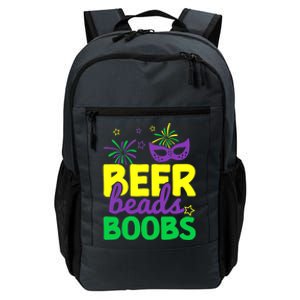 Beers Beads Boobs Mardi Gras Carnival Masquerade Masks Daily Commute Backpack