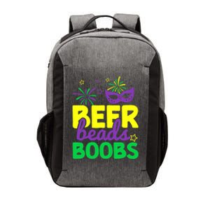 Beers Beads Boobs Mardi Gras Carnival Masquerade Masks Vector Backpack