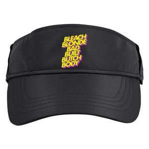 Bleach Blonde Bad Built Butch Body Anti Maga Adult Drive Performance Visor