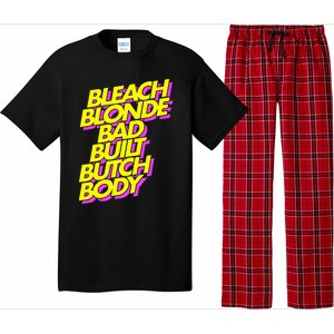 Bleach Blonde Bad Built Butch Body Anti Maga Pajama Set