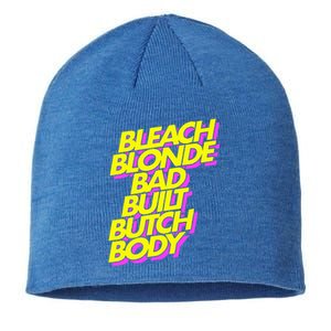 Bleach Blonde Bad Built Butch Body Anti Maga Sustainable Beanie